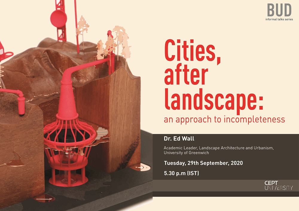 Webinar on ‘‘Cities, After Landscape: An Approach to Incompleteness