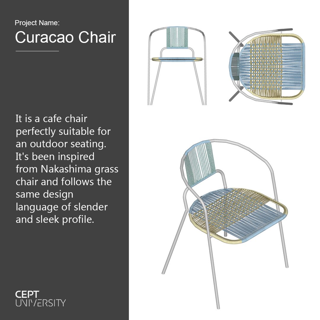 FD Student's Work (Curacao Chair) Registered as IPR Faculty of Design