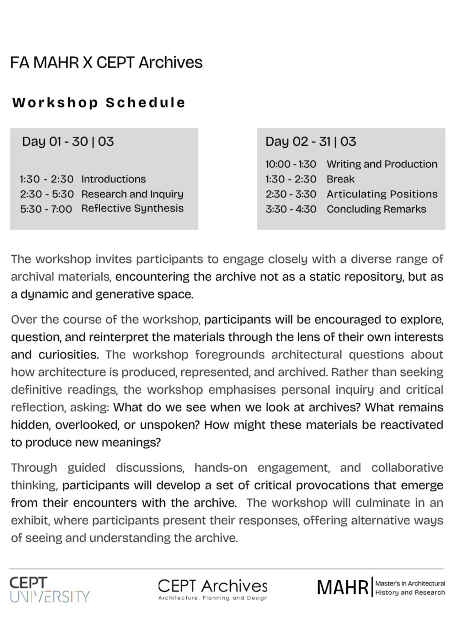 CA Workshop Poster Pg2