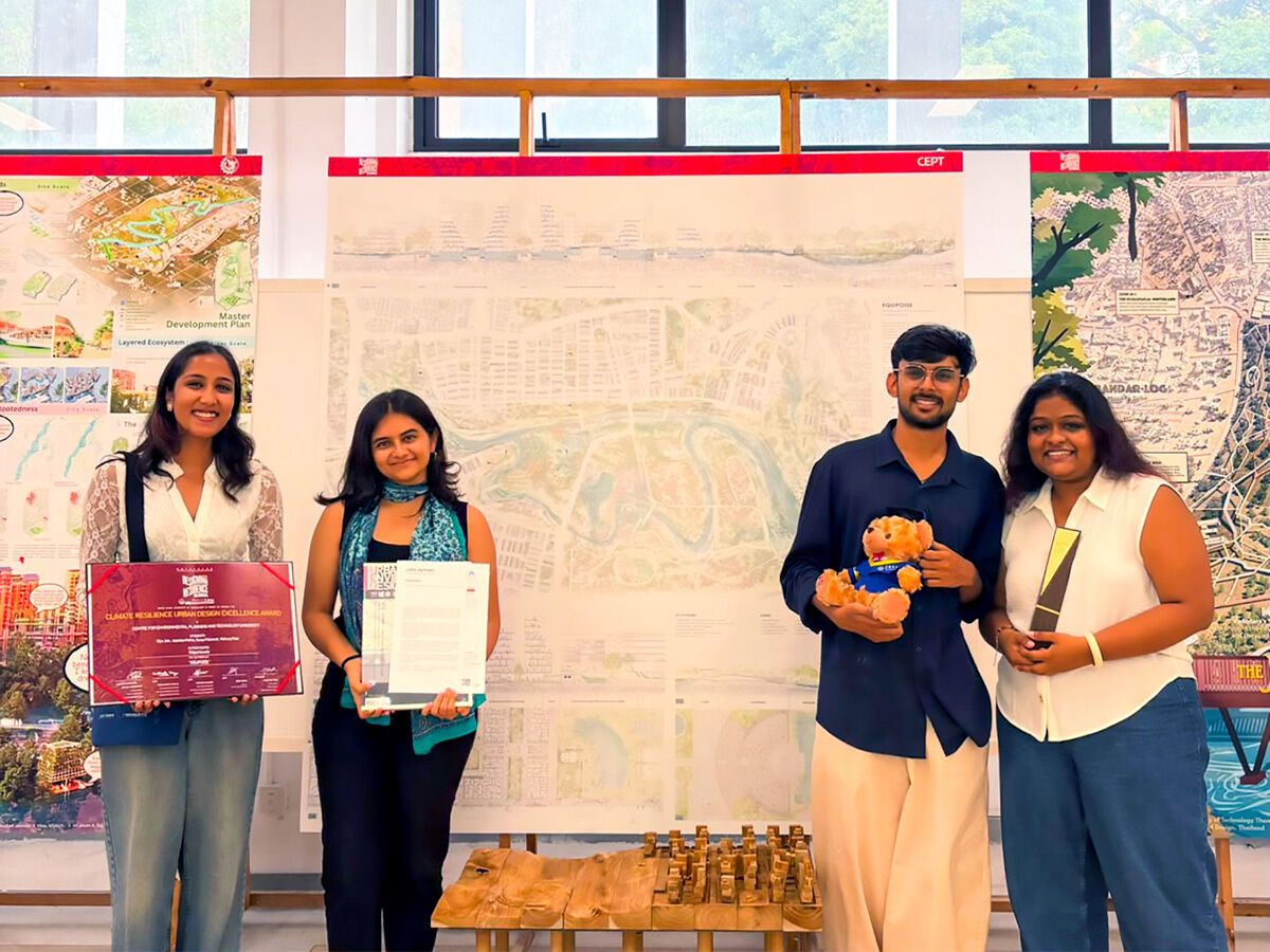 CEPT Team wins Designing Resilience Global Competition 2026