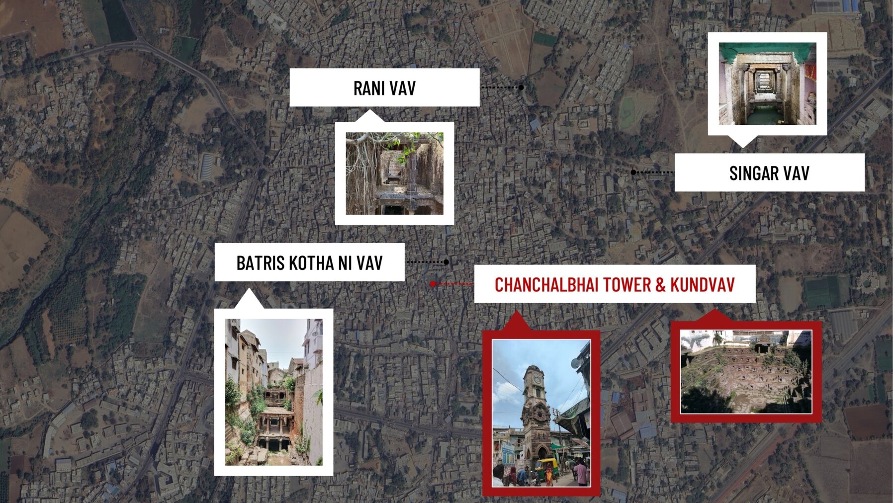 Figure 3 Geographic Location of the Chanchalbhai Tower